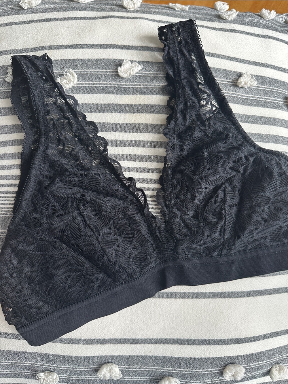 Jessica Simpson Black Lace Bralette